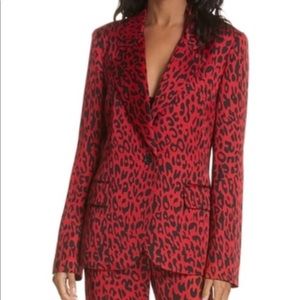 Robert Rodriguez Leopard Red Suit